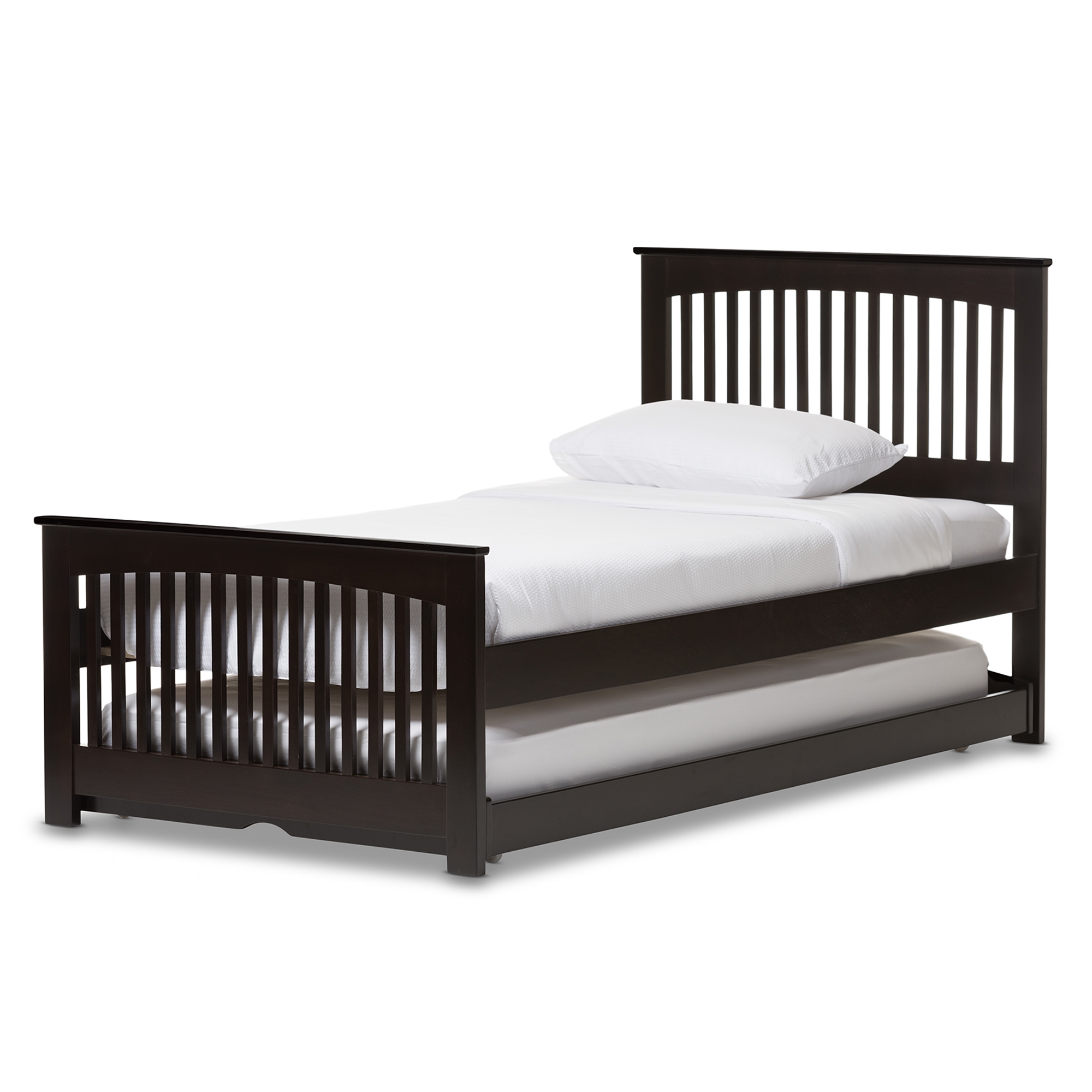 Twin platform deals trundle bed